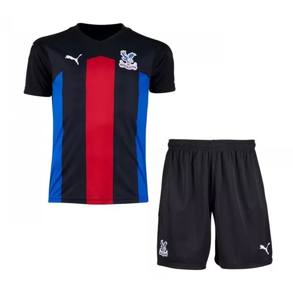 Camiseta Crystal Palace Tercera Niños 2020-2021 Negro